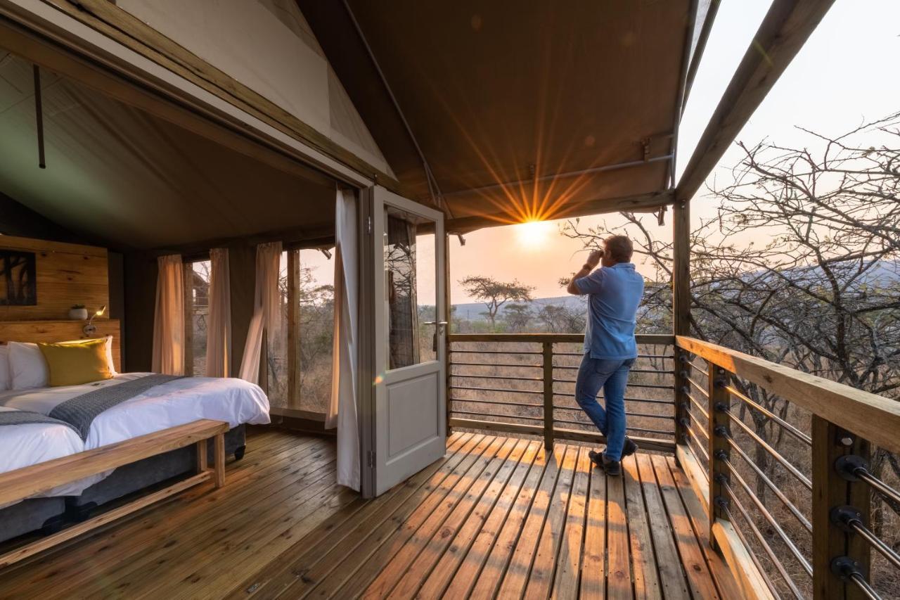 Ndhula Luxury Tented Lodge ไวท์ริเวอร์ ภายนอก รูปภาพ
