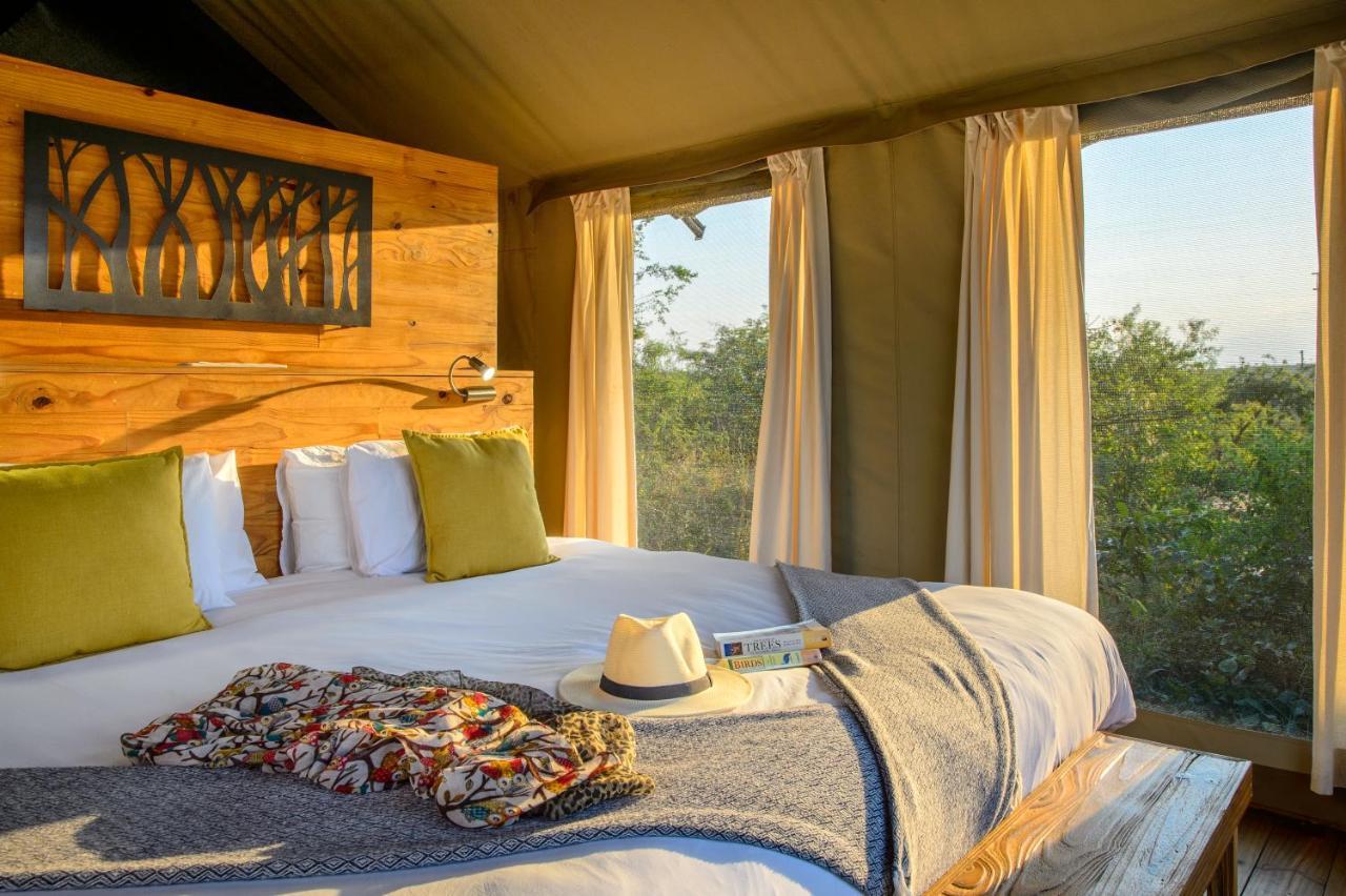 Ndhula Luxury Tented Lodge ไวท์ริเวอร์ ภายนอก รูปภาพ